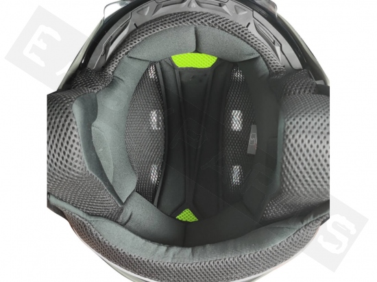 Helm Open Face 111a Slot Mono Giallo Opaco Xl (60cm)